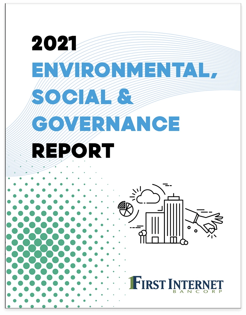 image of the cover of the esg report printed version